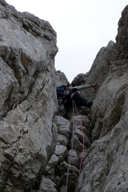L'attacco del Canalone nord
