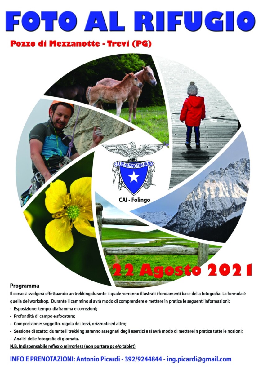 POZZO… RIFUGISTA PER UN GIORNO! 22 agosto 2021